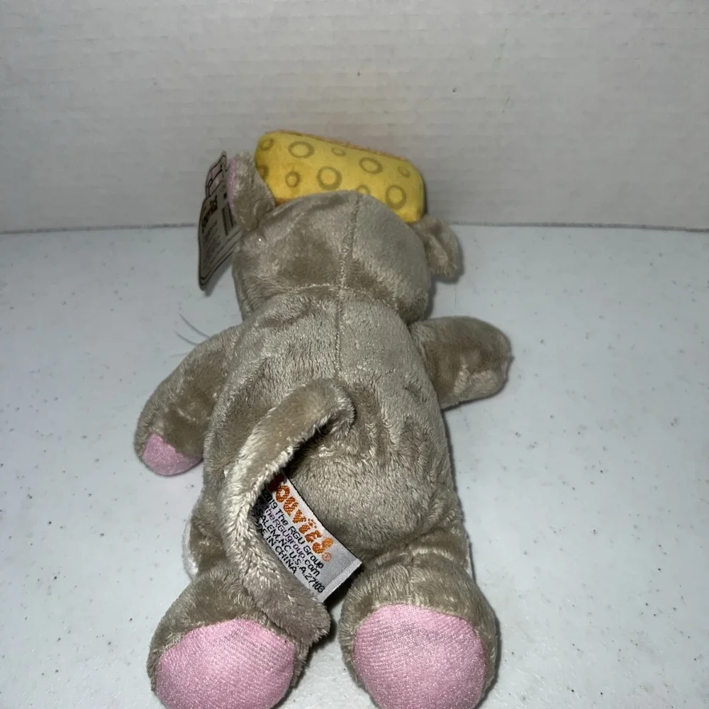 SOUVIES CUTE SOFT CHEESE HEAD WISCONSIN MOUSE 9